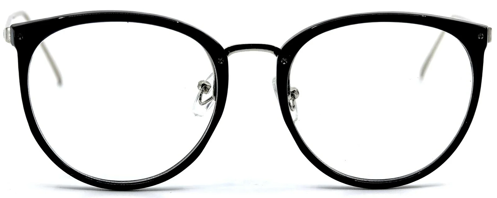 Sojos BS5969 Black Women Round Full Rim Eyeglasses 52-18-135 3