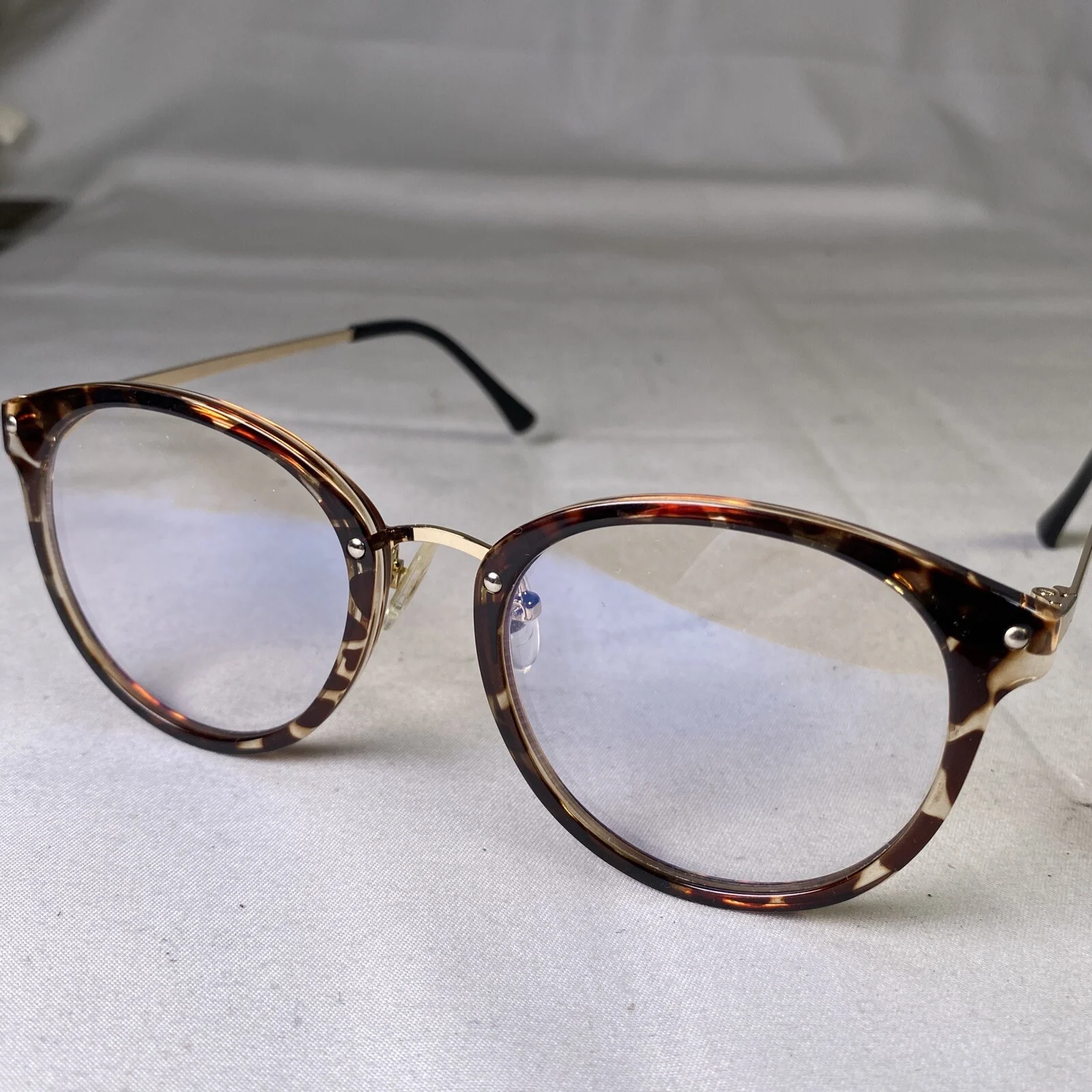 SOJOS SJ 9001 C1 0012 Tortoise Shell Eyeglasses Frame 51 [] 20-140mm Unique 3