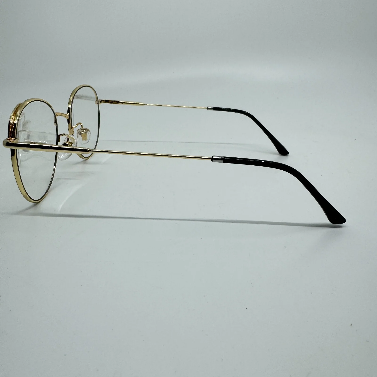SojoS SJ5027 C3 Oversized Clear Lens Metal Frame Eyeglasses 52-17-140 H9503 3
